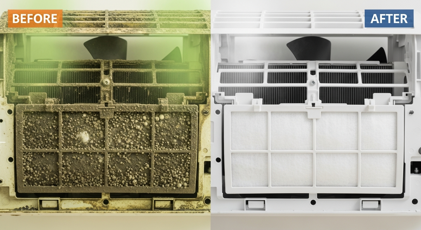 Klimadan kötü koku – bakteri ve küf kaynaklı koku sorunu